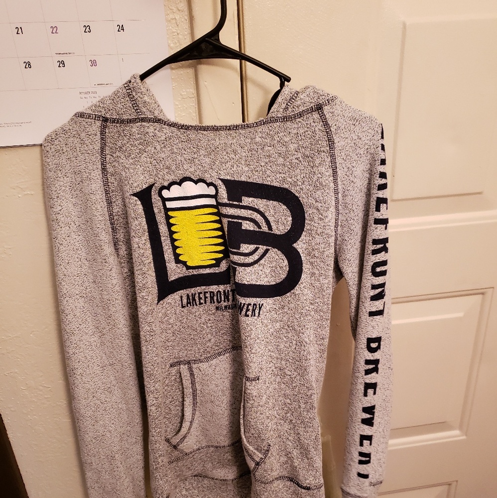Grey vintage hoodie